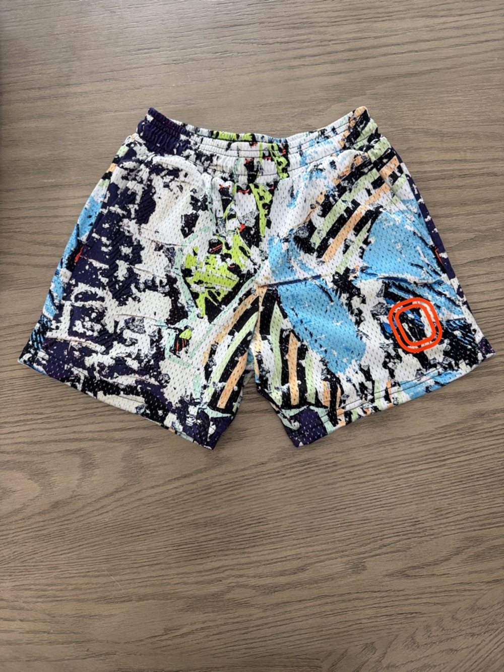 Boys (sz YM) Overtime Abstract Print shorts